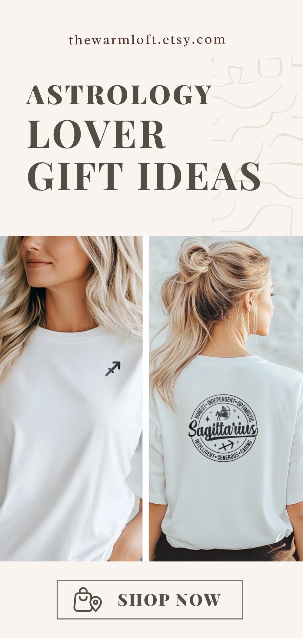 SAGITTARIUS Zodiac Unisex Jersey Tee - Intellectual, Friendly, Versatile, Astrology Gift, Horoscope Shirt